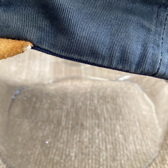 ACADIA UNIVERSITY vintage ball cap hat varsity suede brim - Picture 5 of 5